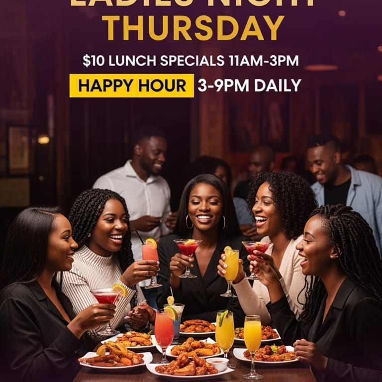   LADIES NIGHT AT DA BOMB SPORTS GRILL!